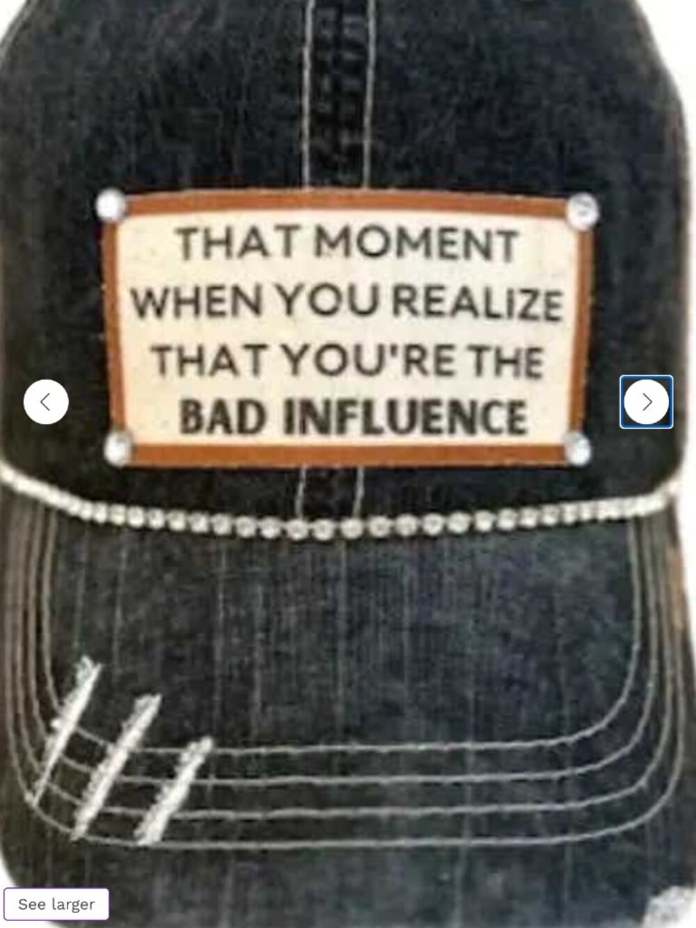 Bad Influence Hat